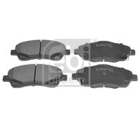 Fits FEBI HAMULCE 16653 BRAKE PAD SET