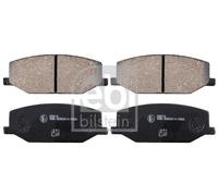 Febi Bilstein Brake Pad Set 16655 - Fits Suzuki SJ413 1.3 1984-1990 - Front Axle