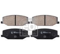 Febi Bilstein Brake Pad Set 16655 - Fits Suzuki SJ413 1.3 1984-1990 - Front Axle