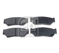Brake Pads Set fits SUZUKI GRAND VITARA Mk1 2.0D Front 01 to 05 RHW Febi Quality