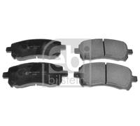 Brake Pads Set fits SUBARU IMPREZA 2.0 Front 96 to 02 26296AC030 26296AC040 Febi