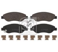 Brake Pad set 16698 by Febi Bilstein Front Axle - Single set