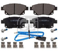 Brake Pads Set fits FORD TRANSIT TDCi 2.4D Rear 06 to 14 1371454 ME6C1J2M008AA
