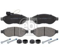 Fits FEBI HAMULCE 16716 BRAKE PAD SET WITH BOLTS