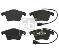 Brake Pads Set fits VW TOUAREG 7L 2.5D Front 03 to 10 7L6698151B 7L6698151F Febi
