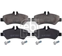 Brake Pads Set fits MERCEDES SPRINTER 906 2.1D Rear 06 to 18 A0044206920 Febi