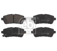 Brake pads Front Axle 16771 FEBI BILSTEIN for SUZUKI DAIHATSU MAZDA SUBARU
