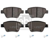 febi bilstein 16797 Brake Pad Set with bolts, 1 unit