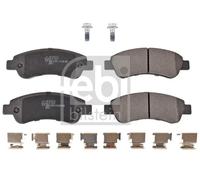 Fits FEBI HAMULCE 16814 BRAKE PAD SET WITH ADDITIONAL PARTS ⭐UK Stock⭐