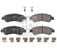 Febi Bilstein 16814 Disc Brake Brake Pad Set Fits Peugeot Boxer 3.0 HDi 145