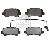 Brake Pads Set fits RENAULT MASTER Mk3 2.3D Rear 2010 on 440600264R 440601147R
