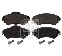 Febi Bilstein Brake Pads Set Front 16866 with Bolts - 1611840080 1617273280 4254A9
