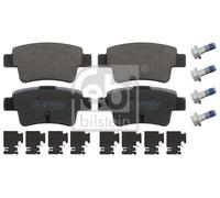febi bilstein 16880 Brake Pad Set with fastening material, 1 unit