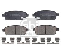 ✅Fits FEBI HAMULCE 16894 HAM PADS. REAR WITH ACOUSTIC SENSOR 16.2 SE ⭐UK Seller⭐