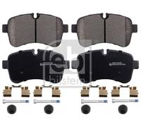 CV Brake Pads fits IVECO DAILY 3.0D Rear 2006 on 042555917 42555917 500055564