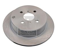 2x Brake Discs Pair Solid fits TOYOTA YARIS VERSO NCP21 1.5 Rear 00 to 05 1NZ-FE