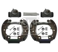 FEBI BILSTEIN Brake Shoes 37490 Rear Axle Pre-assembled for Peugeot/Citroen Pack of 2