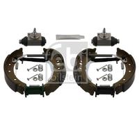 Brake shoes Rear Axle Pre-assembled 37513 FEBI BILSTEIN for RENAULT TWINGO II