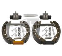 Brake shoes Rear Axle Pre-assembled 37562 FEBI BILSTEIN for AUDI VW SEAT