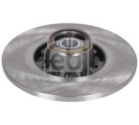 2x Brake Discs Pair Solid Rear 274mm 38304 Febi Set 4154200102 A4154200102 New