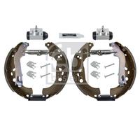Brake shoes Rear Axle Pre-assembled 38750 FEBI BILSTEIN for FIAT OPEL