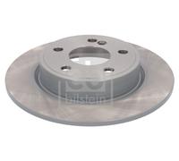 febi bilstein 43816 Brake Disc Set (2 Brake Disc) rear, full, No. of Holes 5