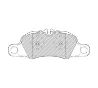 Fits FERODO FDB5018 Brake Pad Set, disc brake DE stock