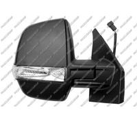 Fits Fiat Doblo Fits 10-14 Door Mirror Manual Black Twin Glass Right Hand
