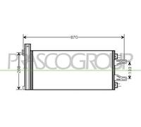 PRASCO CI954C002 Air conditioning condenser