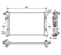PEUGEOT Radiator 2006-