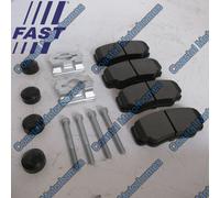Fits Fiat Ducato Peugeot Boxer Citroen Relay Rear Disc Pads Set 71752985 Q10-Q18