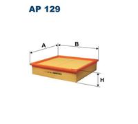 Filtron Air Filter AP 129 - Fits Opel/Vauxhall Omega B (Estate/Saloon), Cadillac Catera - 835607
