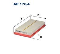 Air filter Filter Insert AP 178/4 FILTRON for TOYOTA LEXUS SUZUKI