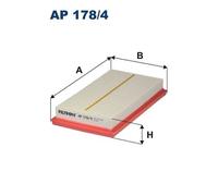 Air filter Filter Insert AP 178/4 FILTRON for TOYOTA LEXUS SUZUKI