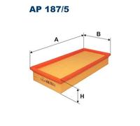 Fits FILTRON AP 187/5 AIR FILTER ⭐UK Stock⭐