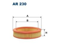 Filtron Air Filter AR 230 (55 232) Filter Insert for FIAT Panda I & Uno Hatchback
