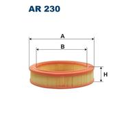 FILTRON Air filter AR 230 55 232 Filter Insert FIAT: Panda I Hatchback, Uno Hatchback