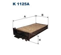 Fits FILTRON K 1125A CABIN FILTER CARBON ACT. CITRO? N C5 ⭐UK Stock⭐