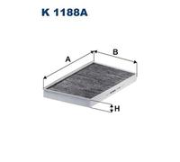 FILTRON K 1188A Pollen filter