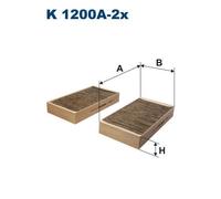 FILTRON K 1200A-2x Pollen filter