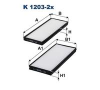 FILTRON K 1203-2x Pollen filter