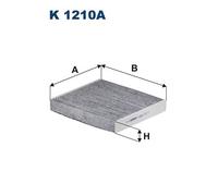 FILTRON K 1210A Filter, interior air for ,DAIHATSU,JAGUAR,LAND ROVER,LEXUS,SUBAR