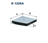 Fits FILTRON K 1226A CABIN FILTER ⭐UK Stock⭐