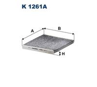 Fits FILTRON K 1261A CABIN CARBON FILTER ⭐UK Stock⭐