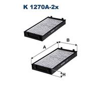 FILTRON K 1270A-2x Pollen filter