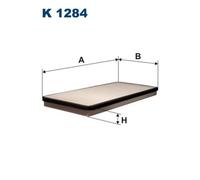 Cabin Air Filter FILTRON K 1284