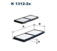 FILTRON K 1312-2x Pollen filter