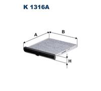 FILTRON K 1316A Pollen filter