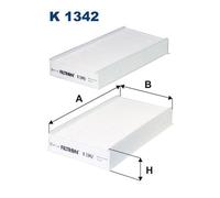 FILTRON K 1342-2x Pollen filter