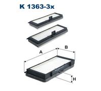 FILTRON K 1363-3x Pollen filter